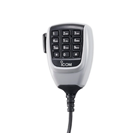 Icom HM220 and HM220T Heavy-Duty Mobile Hand Microphones for F5400 Series