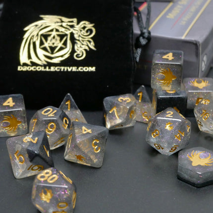 Mystery Stash - 7 Dice Set Bundle + 1 RPG Accessory
