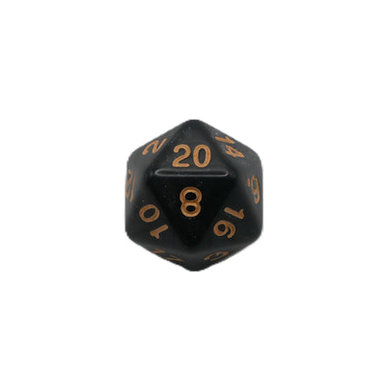 Onix's Core - 7 Piece DnD Dice Set | Acrylic RPG Gaming Dice