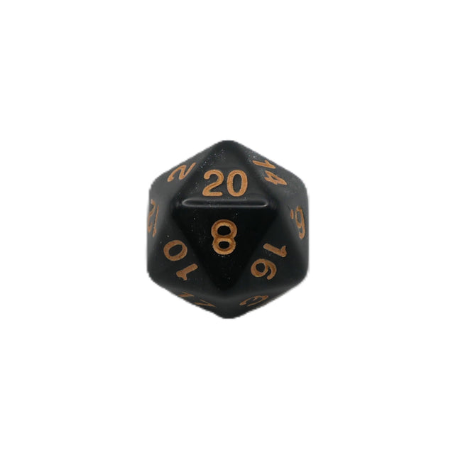 Onix's Core - 7 Piece DnD Dice Set | Acrylic RPG Gaming Dice