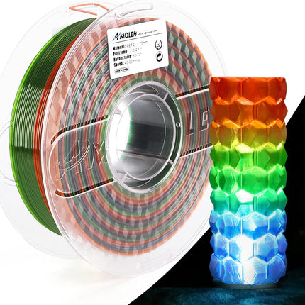 PETG Transparent 1.75mm, 1KG/2.2LB