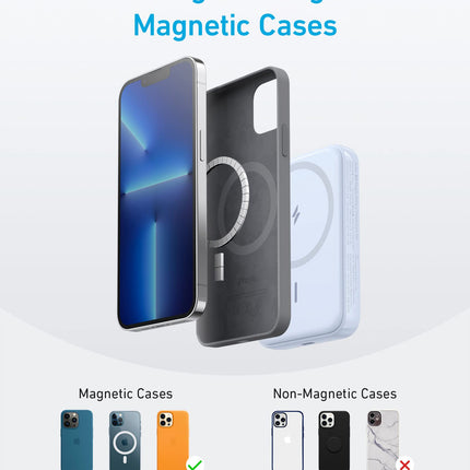 Anker <b>321</b> MagGo Battery (PowerCore Magnetic 5K)