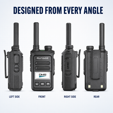 RUYAGE DP20 UHF DMR Digital Two-Way Radio – Motorola Compatible