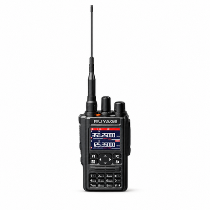 RUYAGE UV9D 6-Band GPS Bluetooth Analog Walkie Talkie