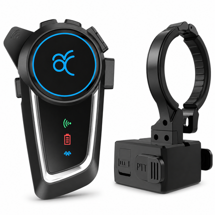 RUYAGE Motorcycle Helmet Bluetooth Headset with Zello PTT
