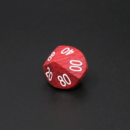 Redwood Forest - 7 Piece DnD Dice Set | Wood RPG Gaming Dice