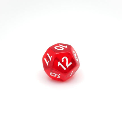 Ruby Ingots - 7 Piece DnD Dice Set | Acrylic RPG Gaming Dice