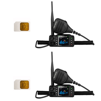 RUYAGE 4G LTE Mobile PoC Radio Long Range Vehicle Walkie Talkie