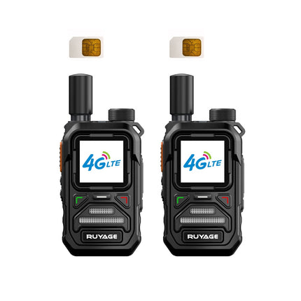 RUYAGE X10 4G LTE PoC Radio Long Range Nationwide Walkie Talkie