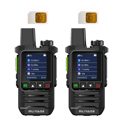 RUYAGE X20 4G LTE PoC Radio Long Range Nationwide Walkie Talkie