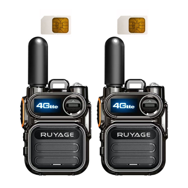 RUYAGE X40 4G LTE PoC Radio Long Range Nationwide Walkie Talkie