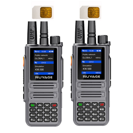 RUYAGE X30 Dual Mode 4G LTE PoC & Analog Walkie Talkie Long Range