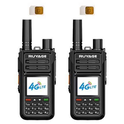 RUYAGE X70 Dual Mode 4G LTE PoC & Analog Walkie Talkie Long Range