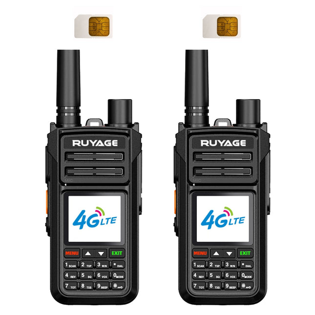 RUYAGE X70 Dual Mode 4G LTE PoC & Analog Walkie Talkie Long Range