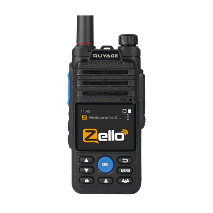 RUYAGE ZL50 Zello 4G LTE PoC Radio Long Range Nationwide Walkie Talkie