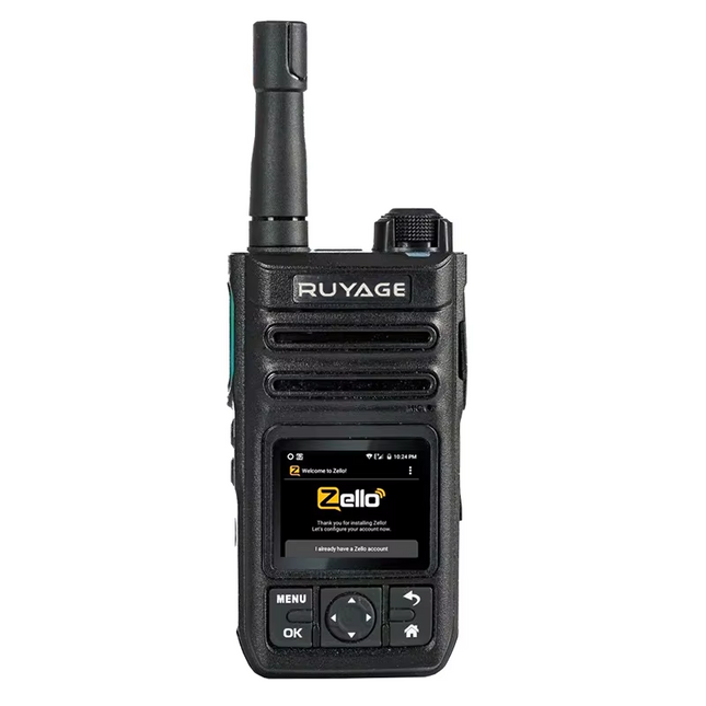 RUYAGE ZL60 Zello 4G LTE PoC Radio Long Range Nationwide Walkie Talkie