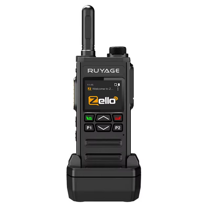 RUYAGE RY65 Zello 4G LTE PoC Radio Long Range Nationwide Walkie Talkie