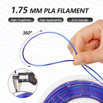 PLA Silk S-Series Variety Pack (4x1kg) - 1.75MM