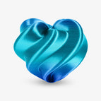 Silk Gradient Azure Blue / U.S. to U.S.