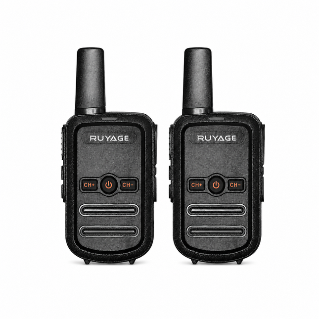 RUYAGE RY12 Mini Rechargeable FRS Walkie Talkie with VOX