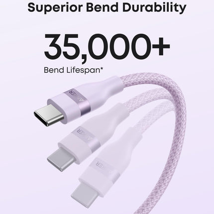 Anker USB-A to USB-C Cable (3 ft/6 ft, Upcycled-Braided)