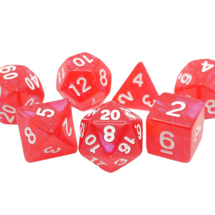Voltorb's Shell - 7 Piece DnD Dice Set | Acrylic RPG Gaming Dice