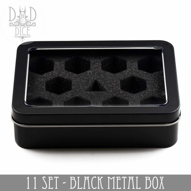 Metal Gift Box - 11 Dice Set