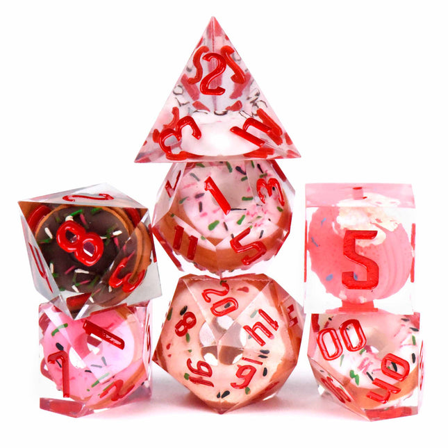 Deez Donuts Handmade Dice Set