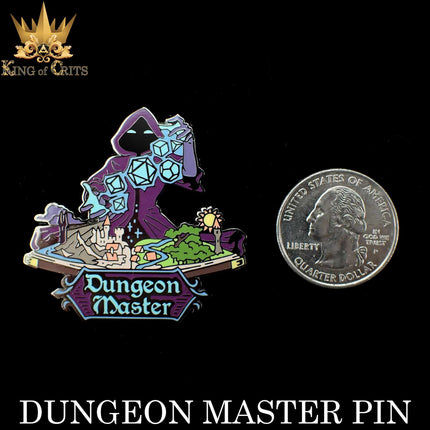Dungeon Master Enamel Pin