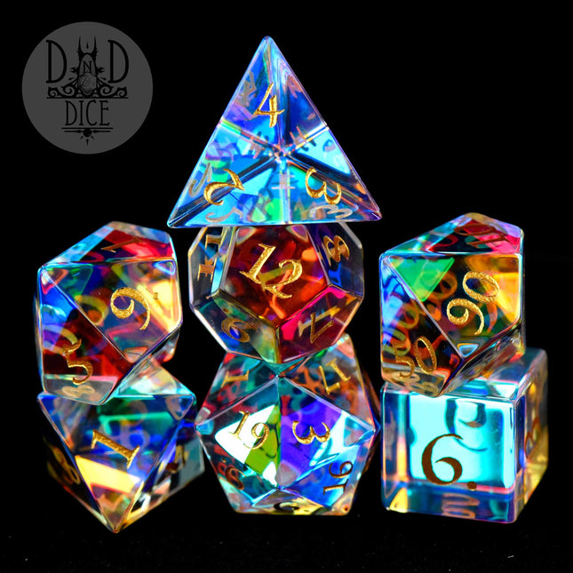 Infinity Prism Glass Dice Set (Gift Box)