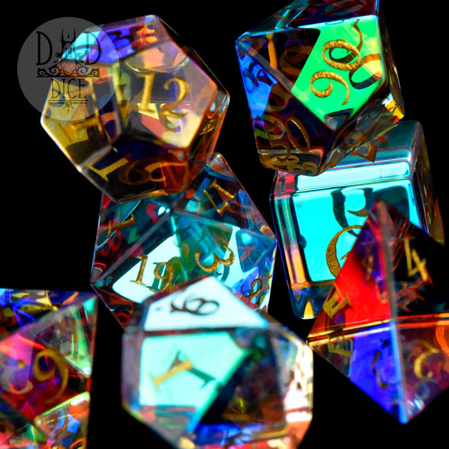 Infinity Prism Glass Dice Set (Gift Box)