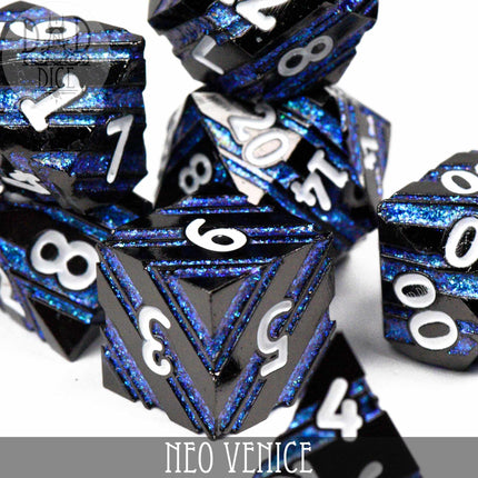 Neo Venice Metal Dice Set