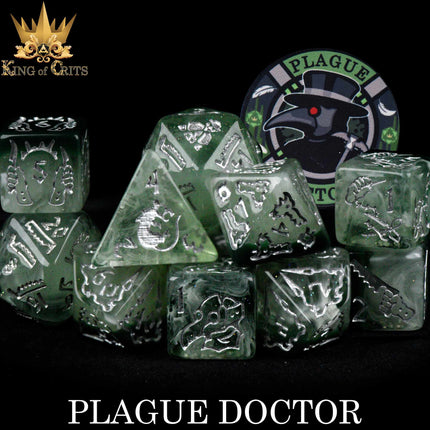 Plague Doctor 11 Dice Set