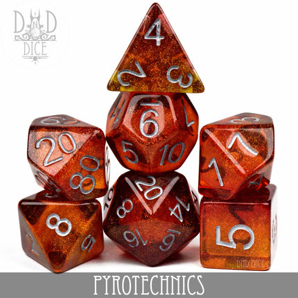 Pyrotechnics Dice Set