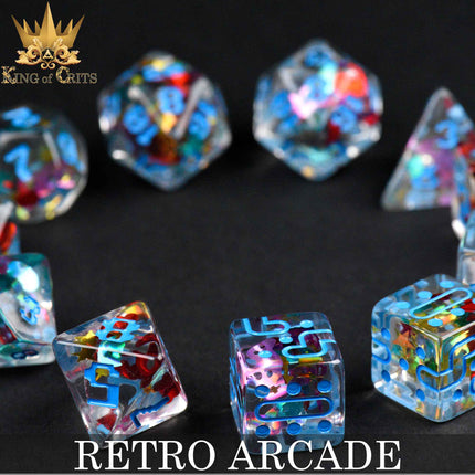 Retro Arcade 11 Dice Set