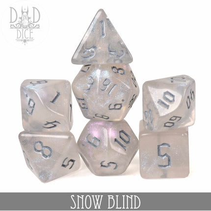 Snow Blind Dice Set