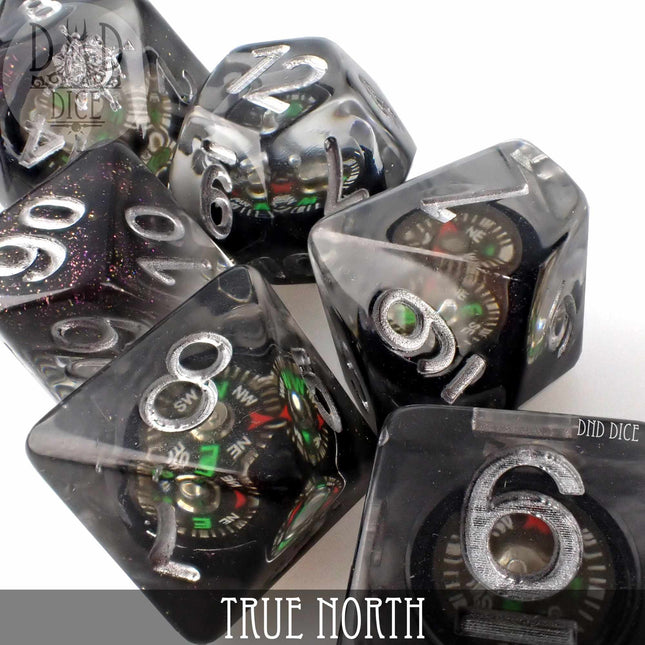 True North Dice Set (Real Compass)