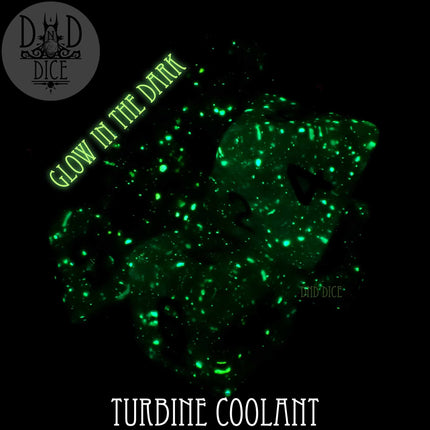 Turbine Coolant Glow in the Dark Dice Set