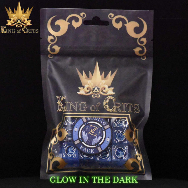 Zodiac Pack 12D6 Dice Set