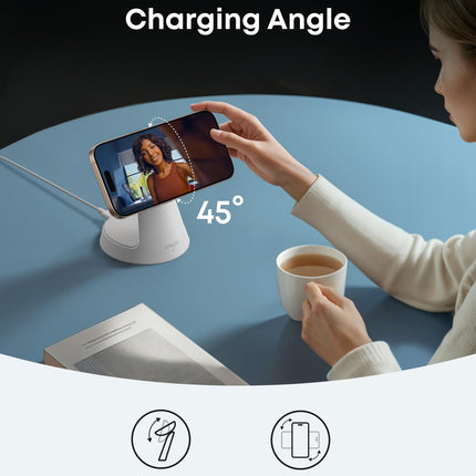 Anker MagGo Wireless Charging Station (3-in-1, Dock Stand)