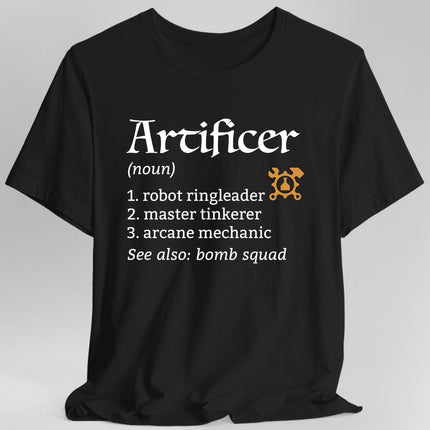 Artificer Class Definition D&D T-Shirt