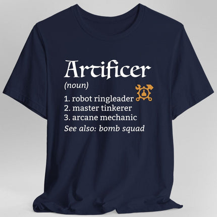 Artificer Class Definition D&D T-Shirt