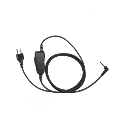 Atlantic Radio SL+1W-SONIM-AR - 1 Wire Snaplock Base - Cloth Line - PTT/Mic