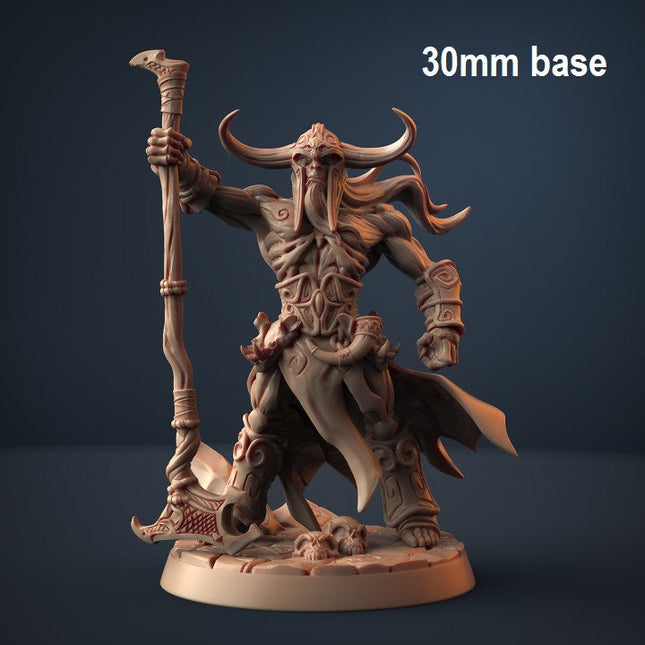 Baldur the Invincible (Male Draugr Barbarian)
