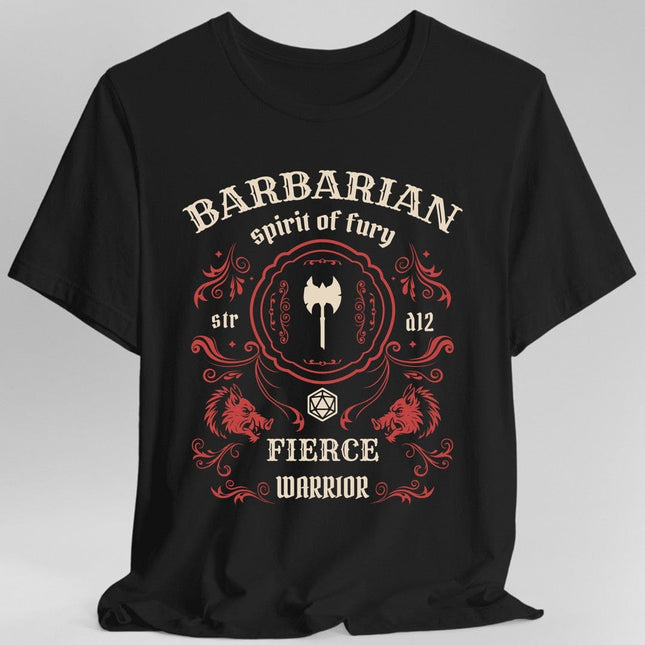 Barbarian Class Vintage Label T-Shirt