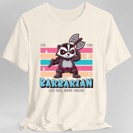 DnD Barbarian Shirt - D&D Kawaii Class T-shirt