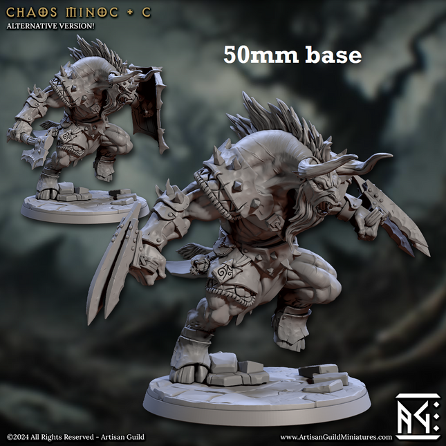 Chaos Minoc - Sculpt C (Minotaur)