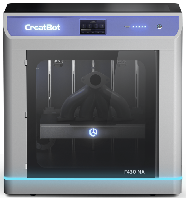 CREATBOT F430NX Dual Extruder Large Enclosed Advanced High Temperature 3D Printer