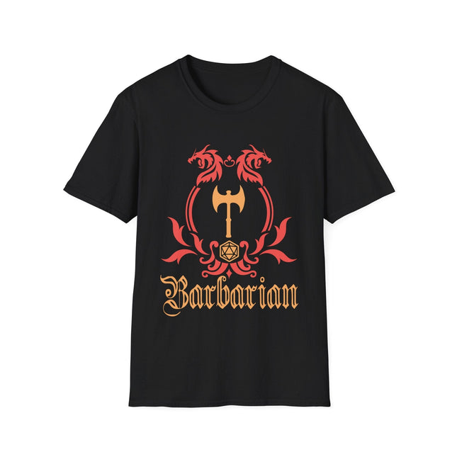 D&D Barbarian Class Emblem T-shirt