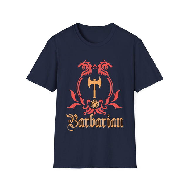 D&D Barbarian Class Emblem T-shirt